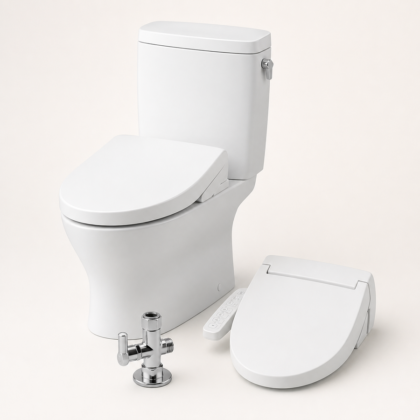 トイレ設備のデモ商品画像